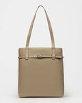 Shopper Bay en cuero graneado