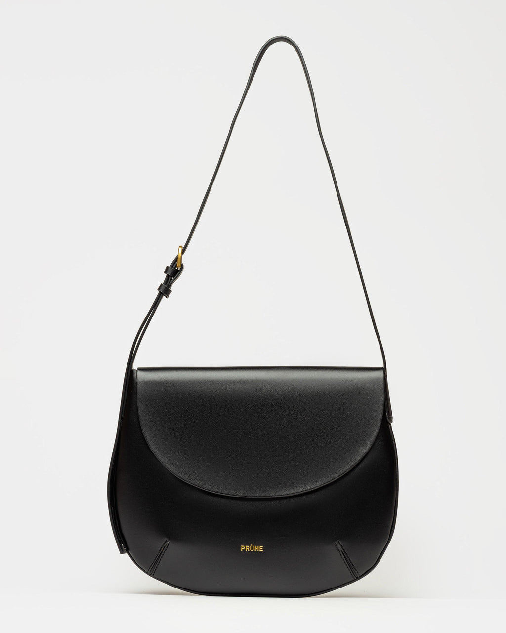 Cartera al hombro Mod en efecto cuero liso