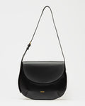 Cartera al hombro Mod en efecto cuero liso