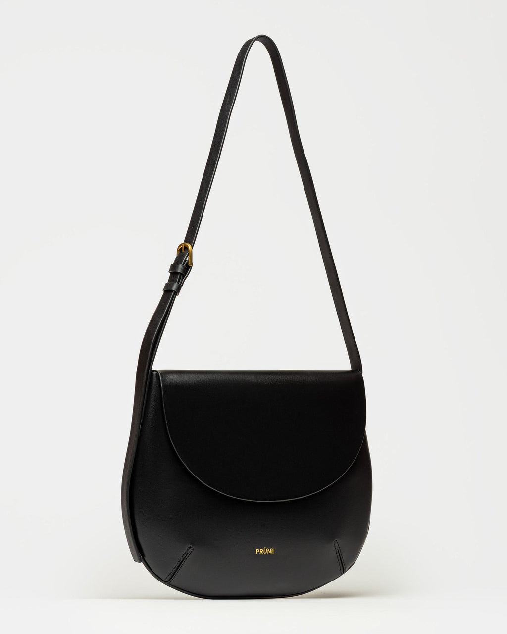 Cartera al hombro Mod en efecto cuero liso