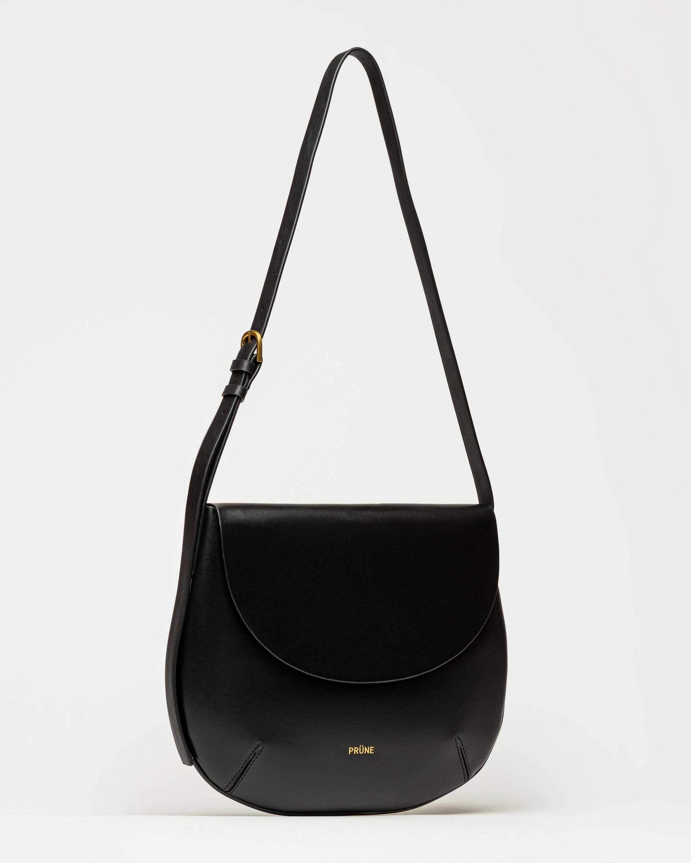 Cartera al hombro Mod en efecto cuero liso