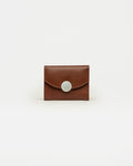 Billetera The Circle en cuero graneado