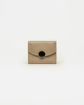 Billetera The Circle en cuero graneado