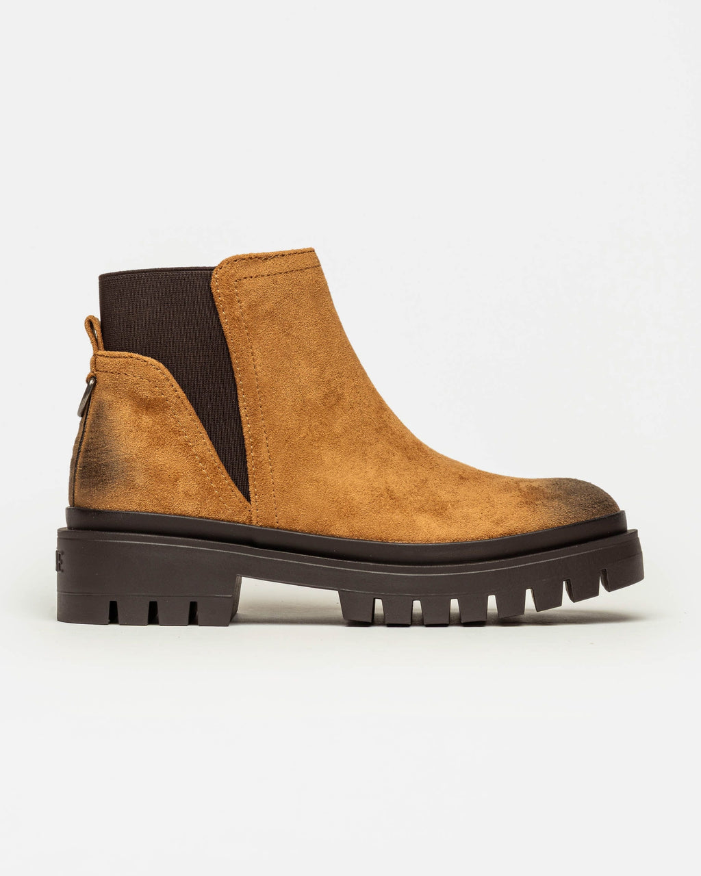 Bota caña baja Scott en efecto gamuza