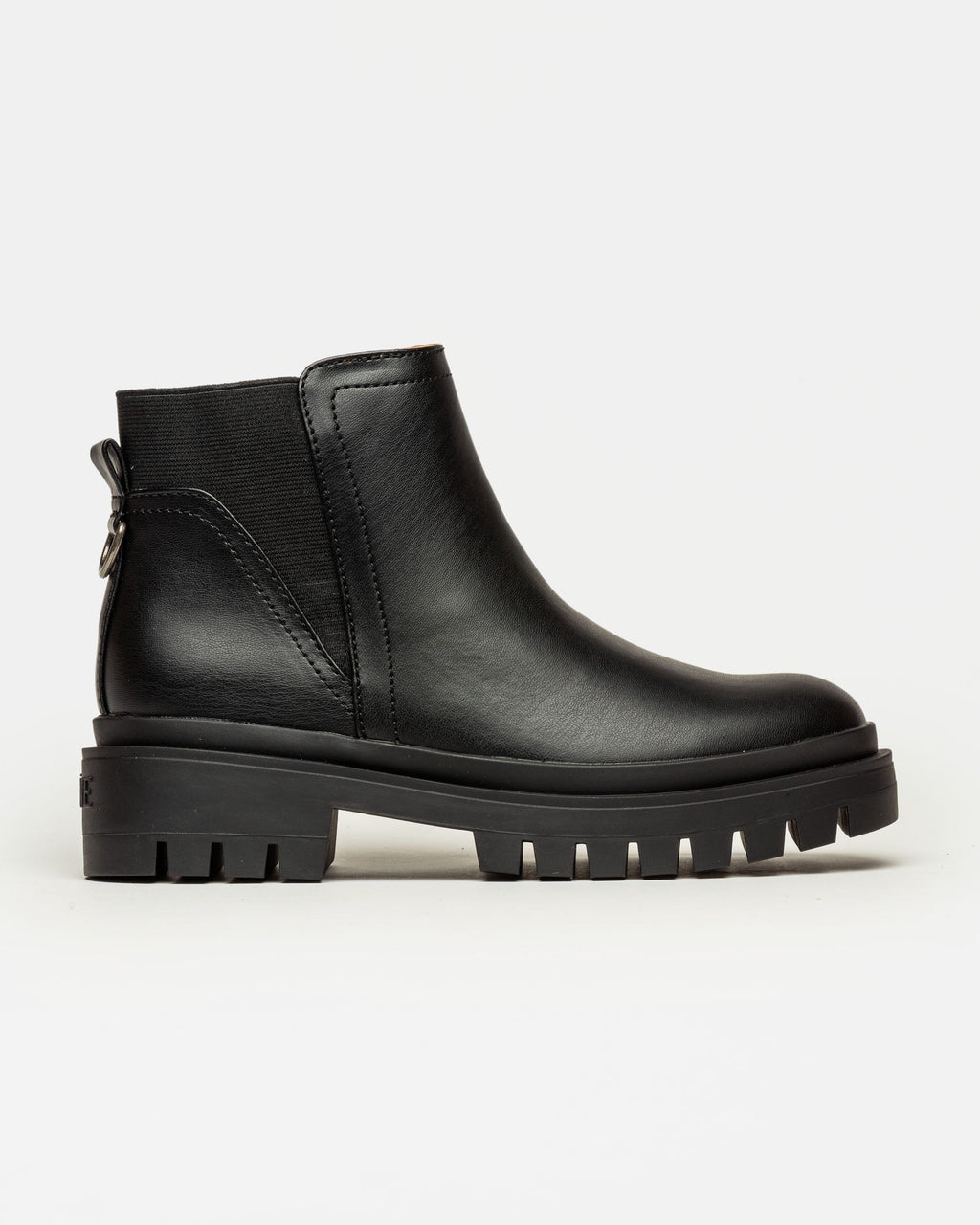 Bota caña baja Scott en efecto cuero