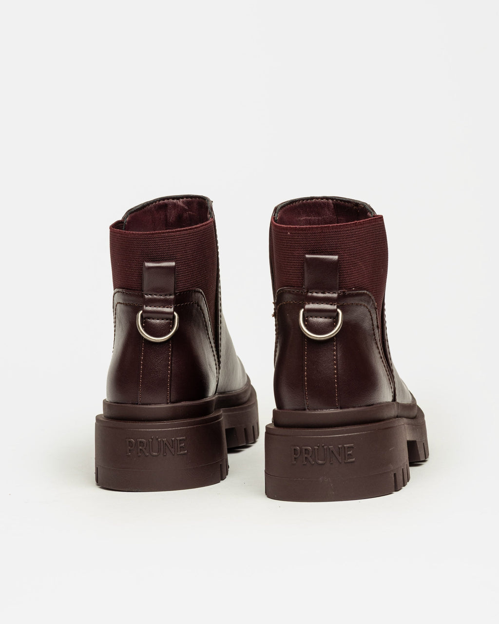 Bota caña baja Scott en efecto cuero