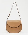 Cartera al hombro Mod en efecto cuero liso