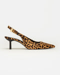 Stiletto Naomi en pelo leopardo
