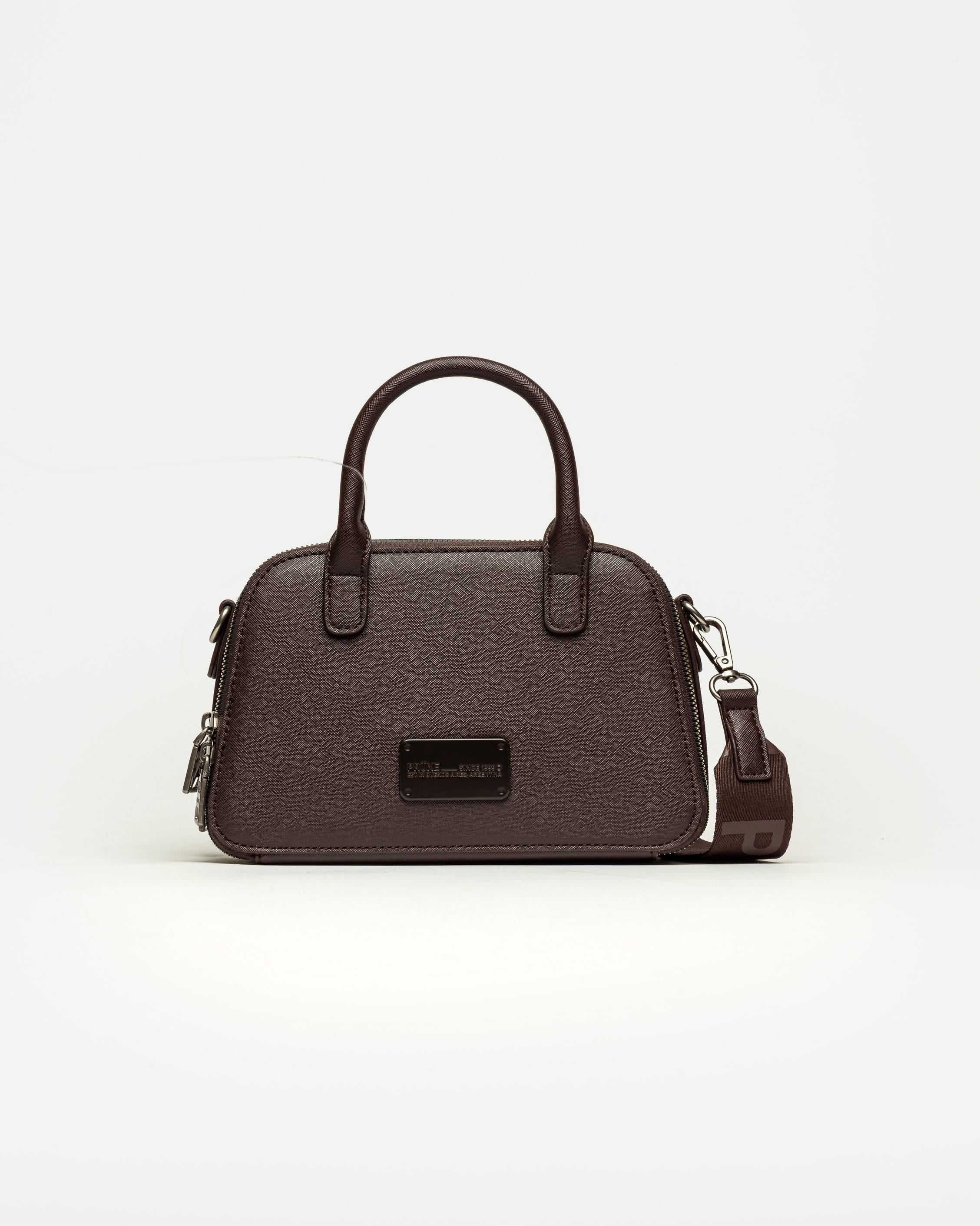 Cartera de mano New Penny en efecto cuero zaffiano