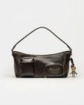 Bolso de hombro The Gang Brushed en efecto cuero liso