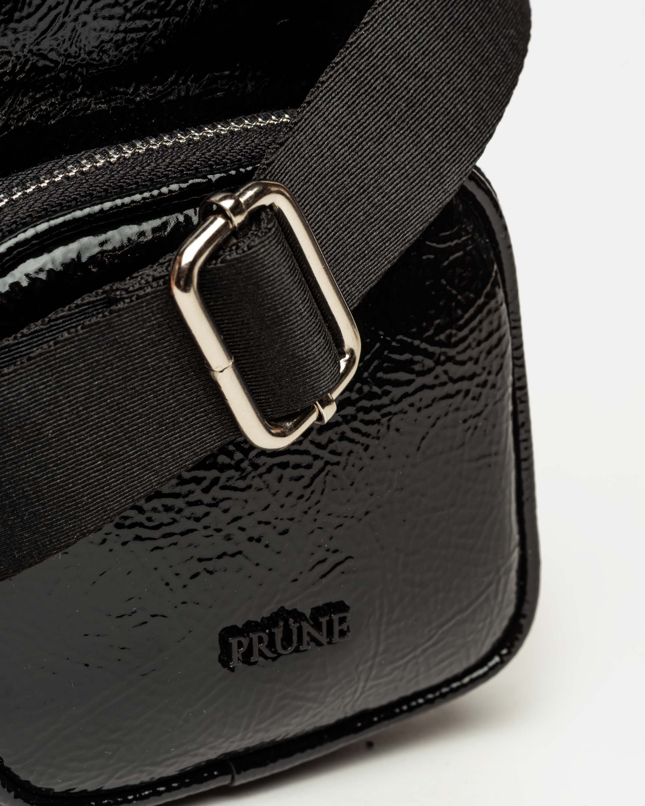 Porta celular Baby Donna en efecto cuero charol arrugado