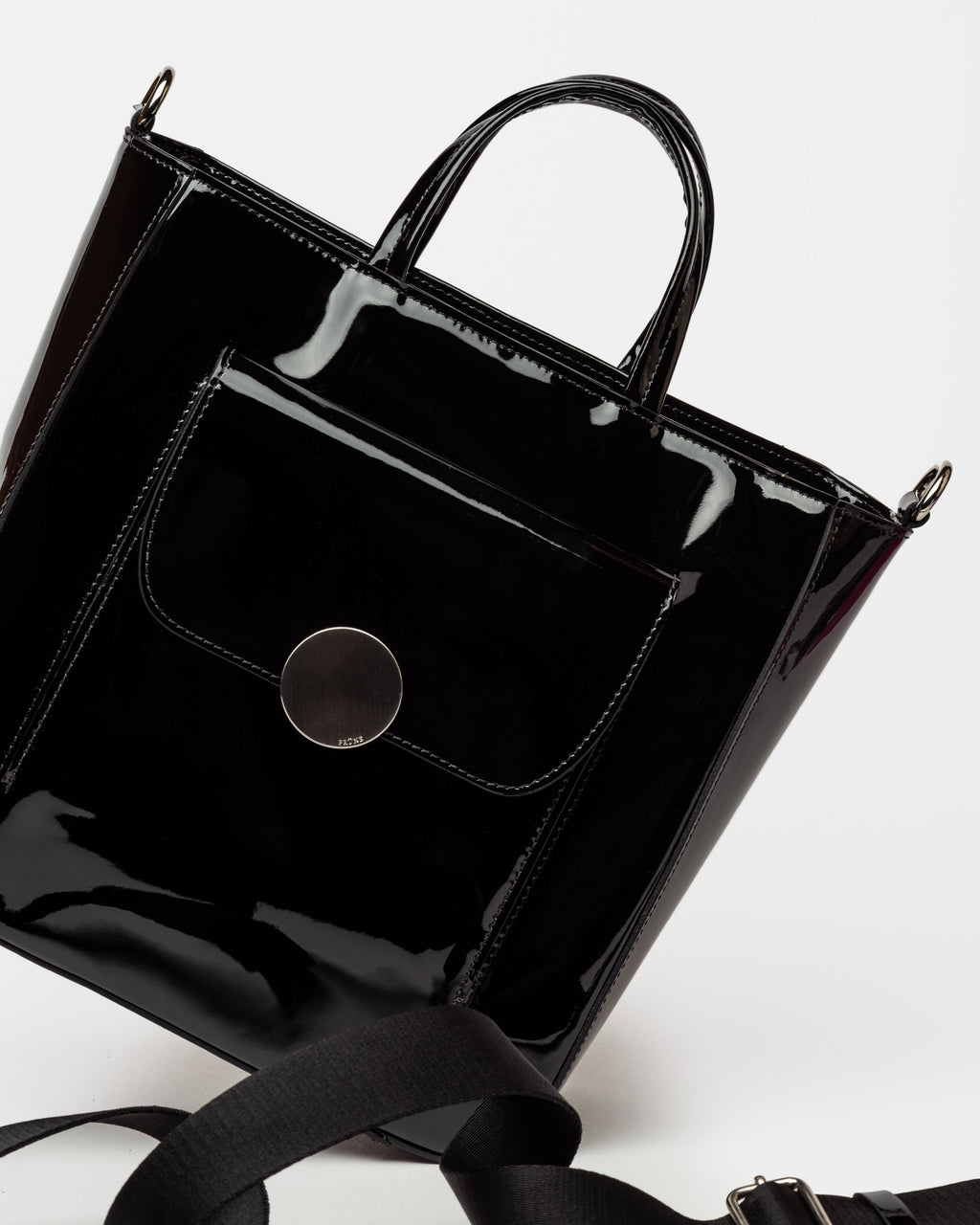Shopper The Circle en cuero croco