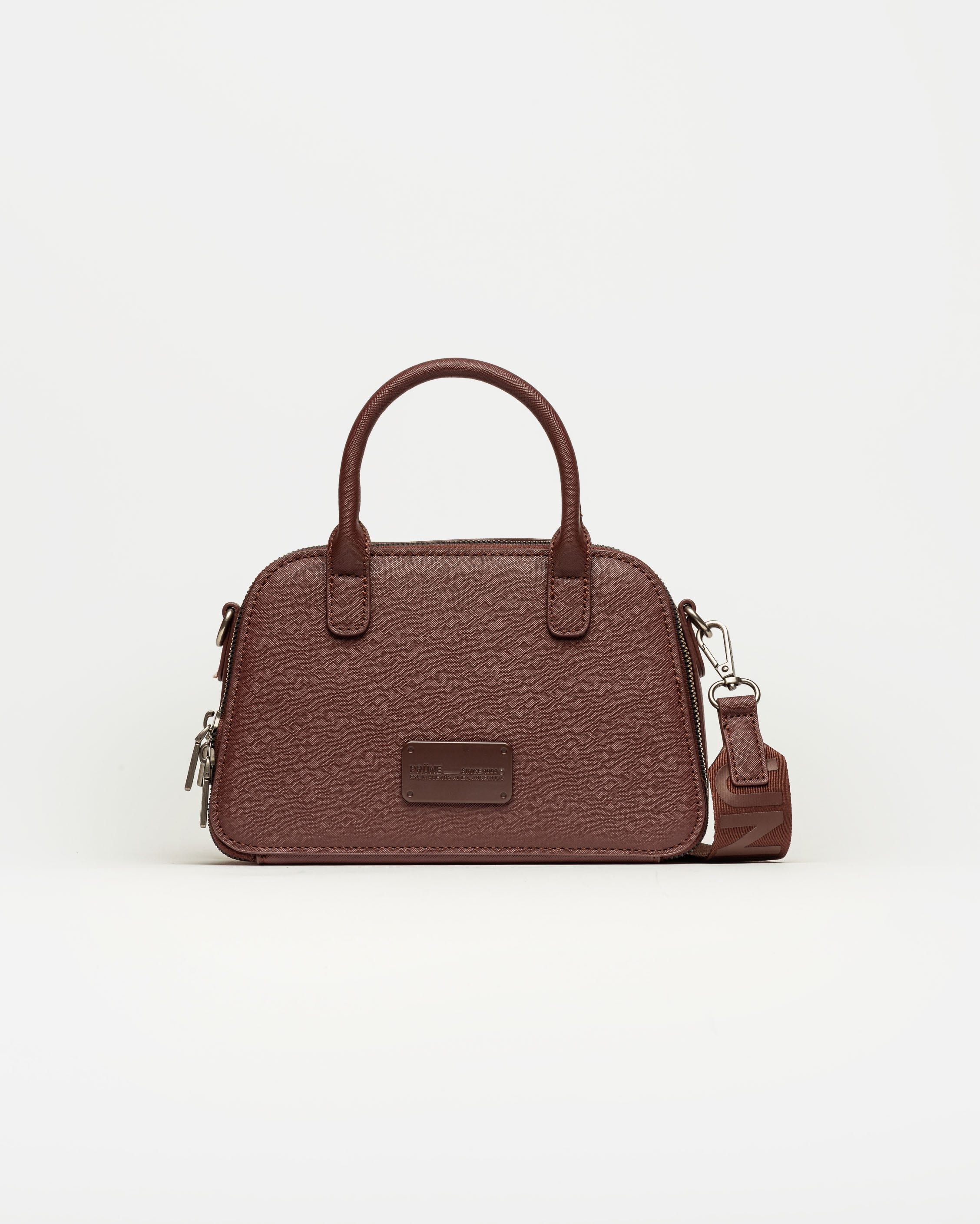 Cartera de mano New Penny en efecto cuero zaffiano