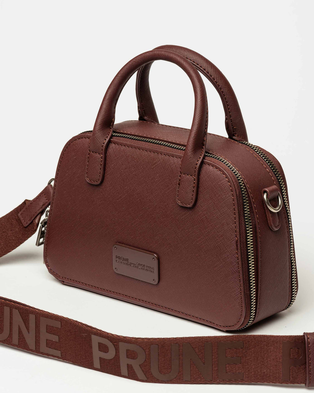 Cartera de mano New Penny en efecto cuero zaffiano